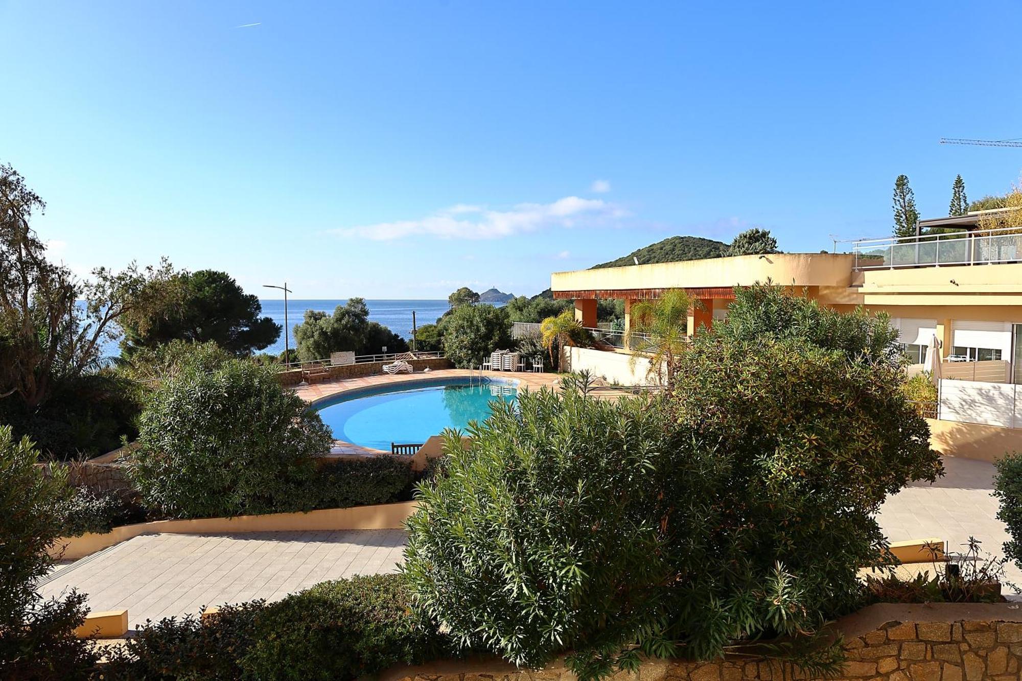 Superbe T2 Vue Mer - Piscine & Plage A 100M Ajaccio  Exterior photo
