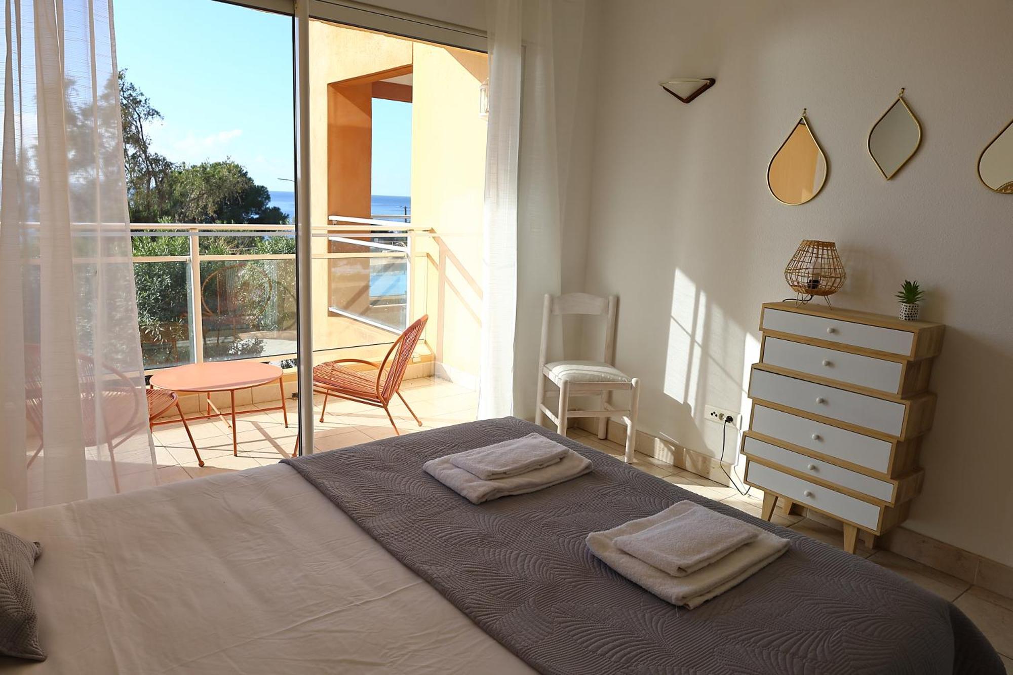 Superbe T2 Vue Mer - Piscine & Plage A 100M Ajaccio  Exterior photo
