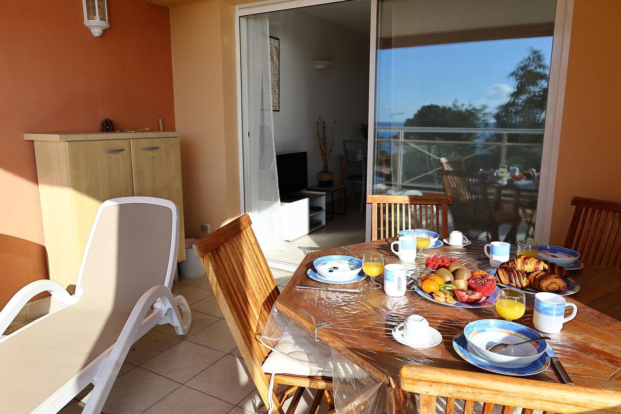 Superbe T2 Vue Mer - Piscine & Plage A 100M Ajaccio  Exterior photo